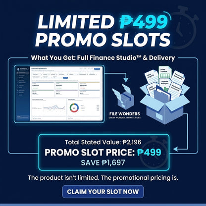 File Wonders Finance Studio™ — Complete Business Money Control System