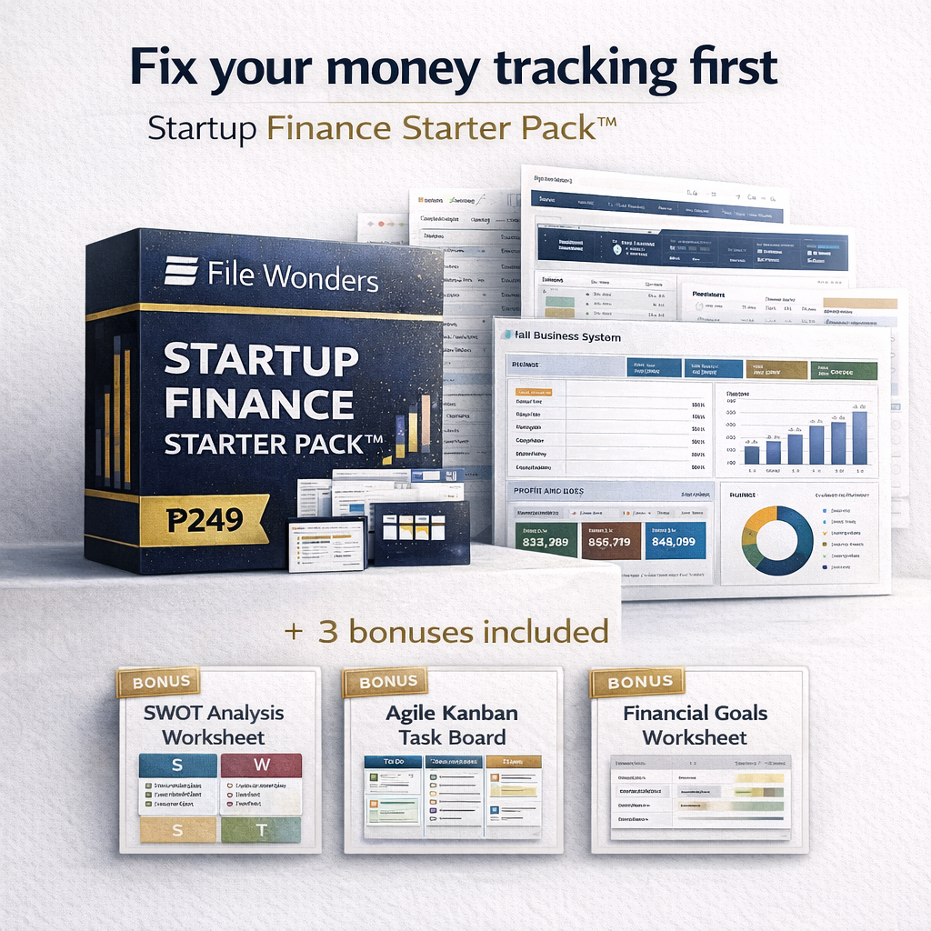 File Wonders Startup Finance Bundle™