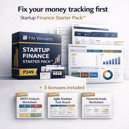 File Wonders Startup Finance Bundle™