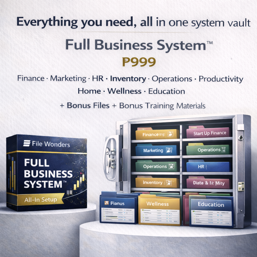 File Wonders Full Business System™