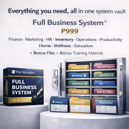 File Wonders Full Business System™
