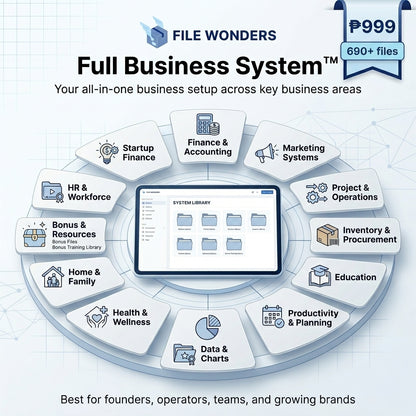 File Wonders Full Business System™