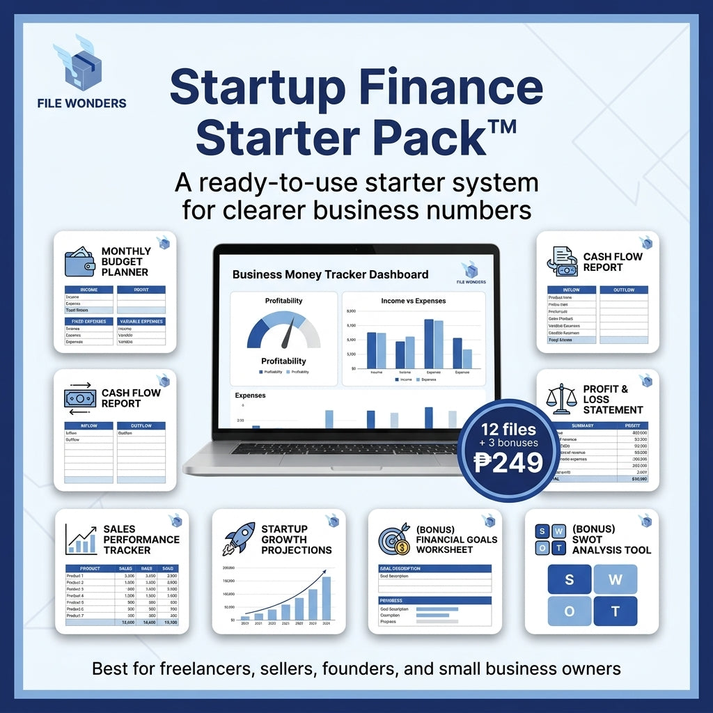 File Wonders Startup Finance Bundle™