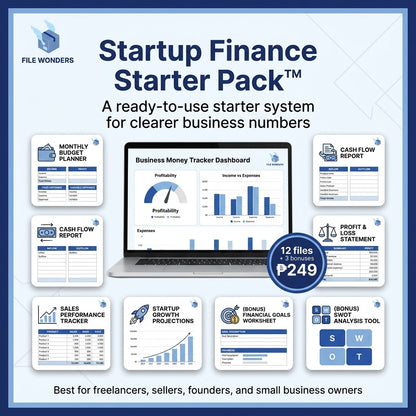 File Wonders Startup Finance Bundle™
